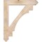 Ekena Millwork Merced Arts & Crafts Smooth Bracket, Douglas Fir, 5 1/2"W x 40"D x 48"H BKT06X40X48MRC03SDF - alternate 4